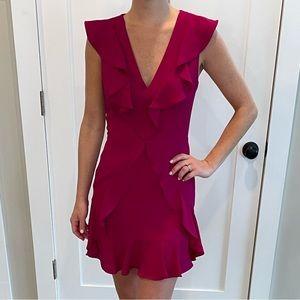 BCBG fuchsia dress